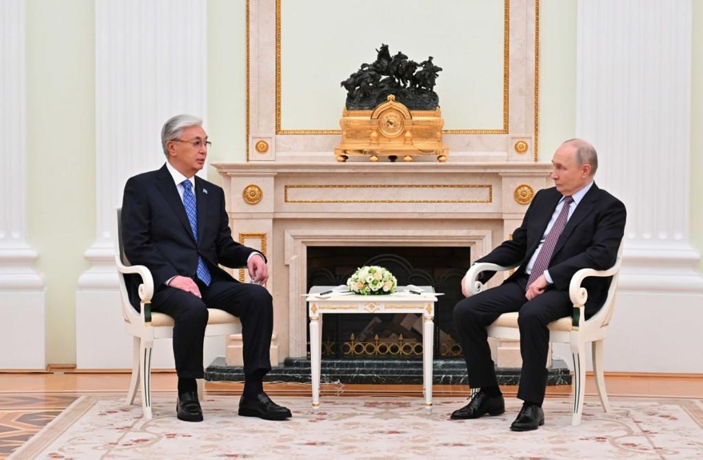 Токаев и Путин