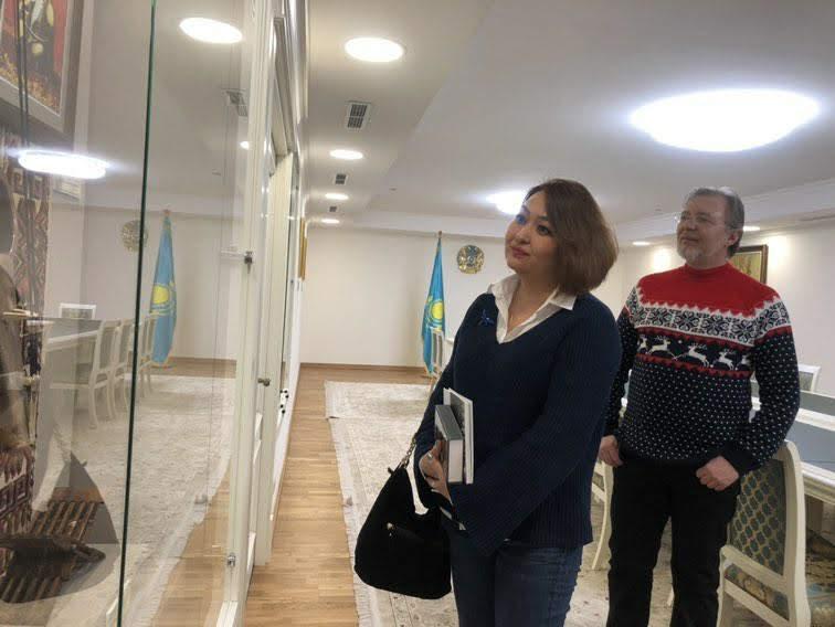 посетители музея
