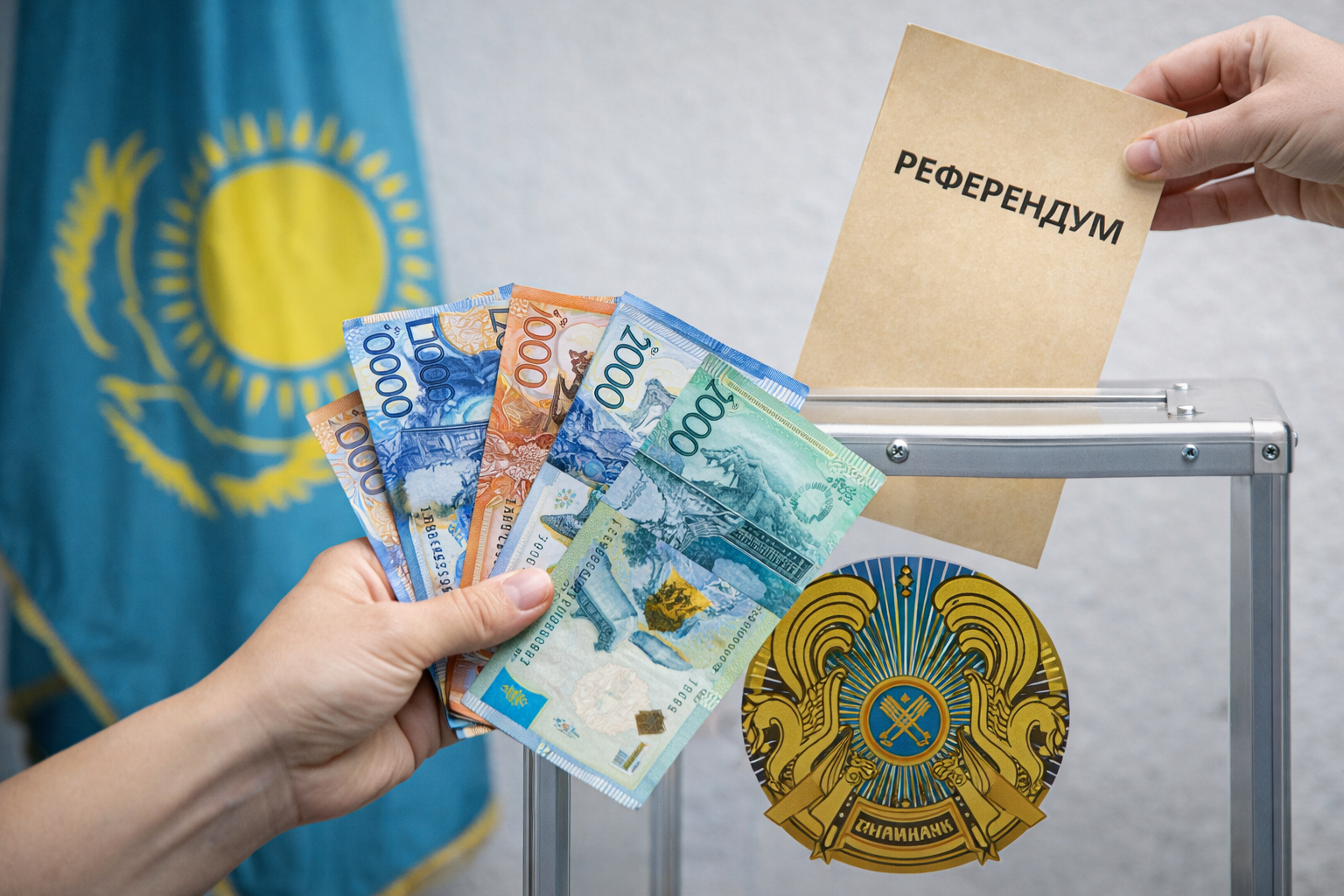 Сколько денег понадобится Казахстану для референдума