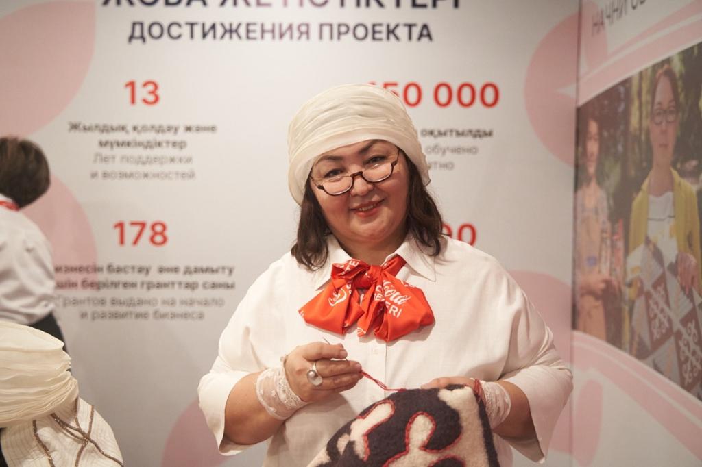 Участница социального проекта Coca-Cola Belesteri 