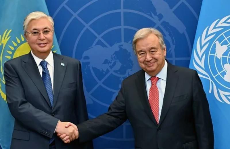 Токаев и Антониу Гутерриш