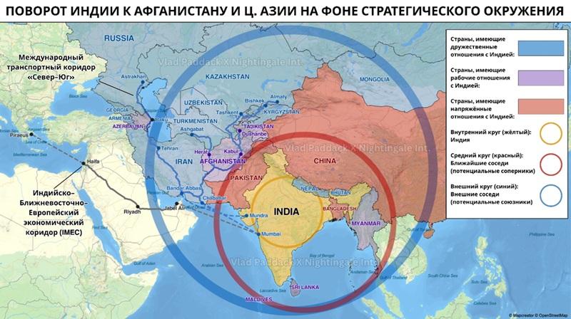Поворот Индии к Афганистану