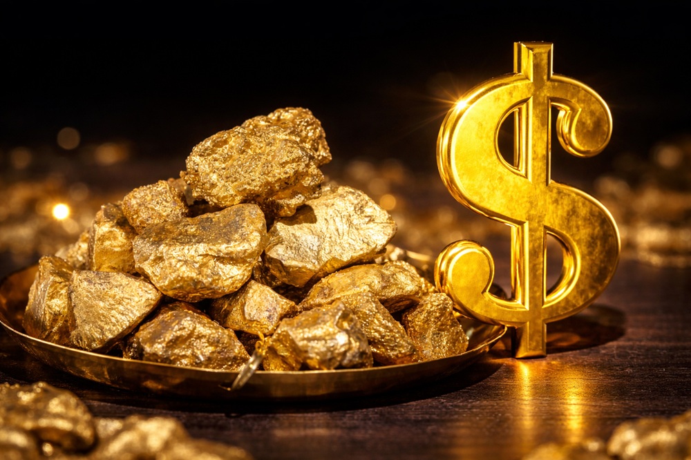 Цена на золото упала ниже $5000: как курс доллара и Иран меняют рынок