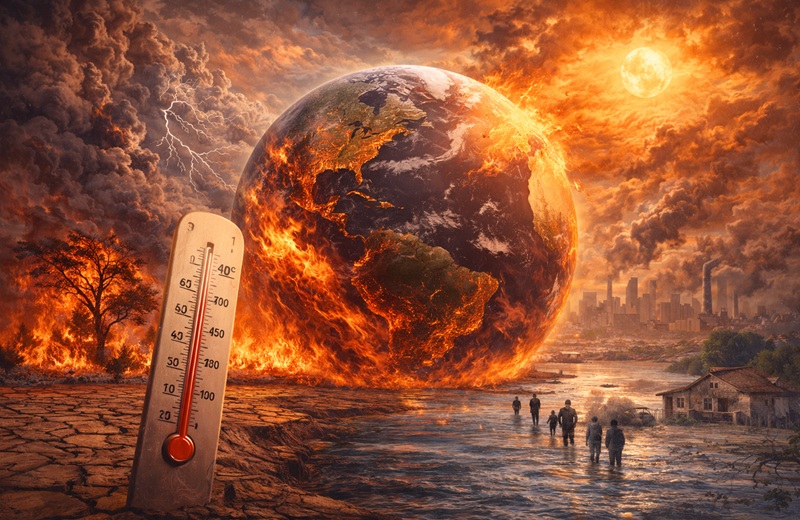 Климатический перегрев планеты ускоряется: мир входит в зону экстремальных рисков