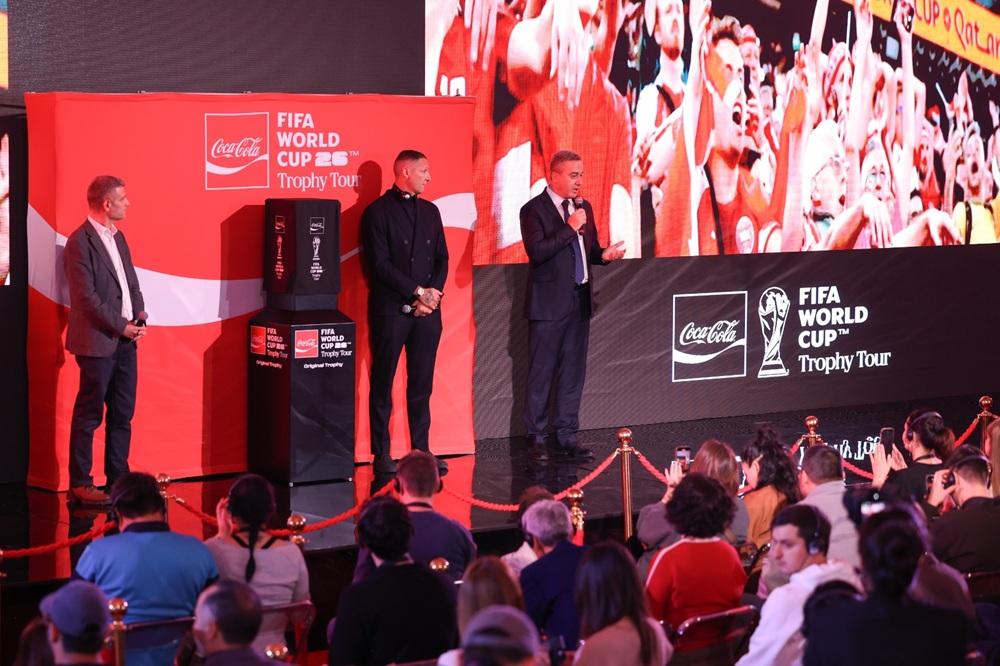 Презентация кубка Чемпионата мира по футболу FIFA™ в Алматы