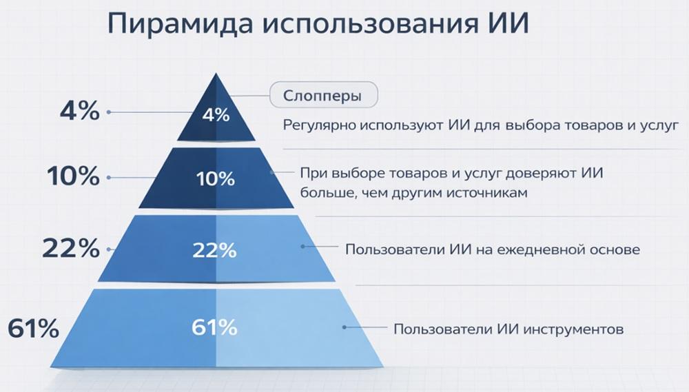 Пирамида использования ИИ