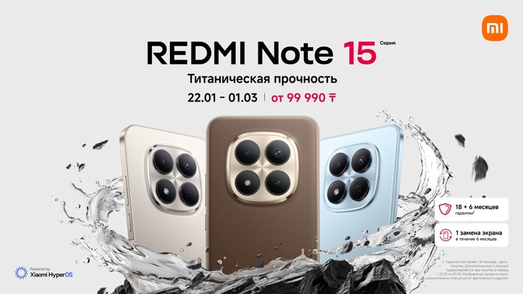 REDMI Note 15 цены