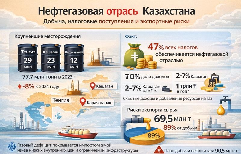 Нефтегазовая отрасль Казахстана
