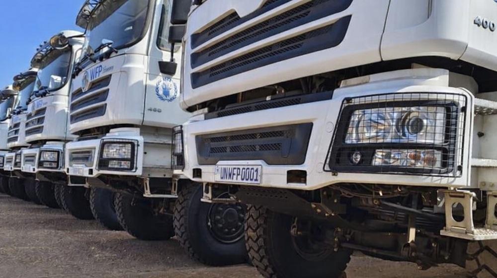 автопарк Всемирной продовольственной программы ООН (WFP) 