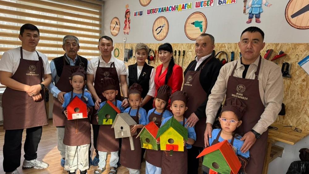 Алматы балабақшаларында экологиялық сананы арттыру жобасы