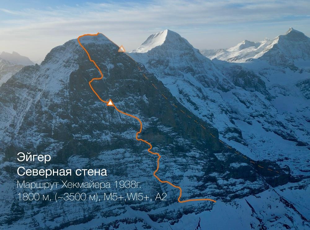 Эйгер - северная стена