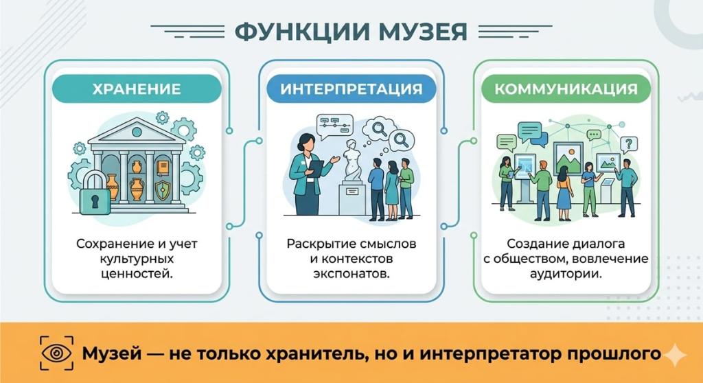 Функции музея