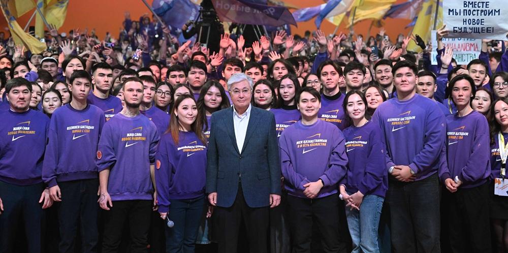 Токаев и молодежь Казахстана