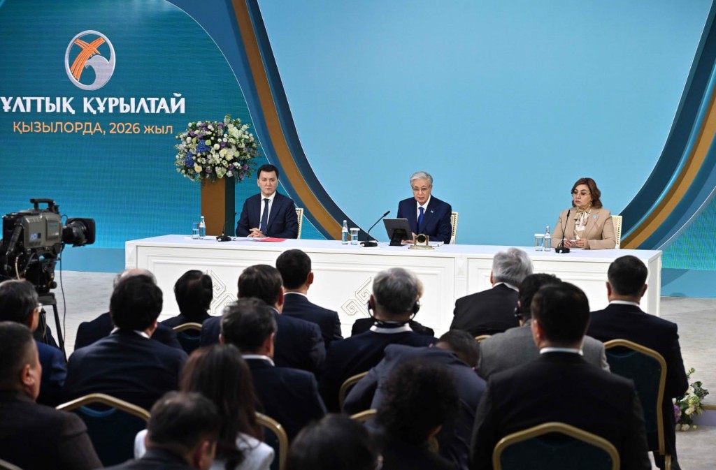 Токаев на курултае
