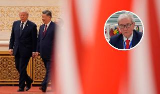 Дональд Трамп и Си Цзиньпин после переговоров в Пекине